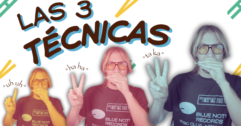LAS 3 TÉCNICAS de artituculaciones en la armónica de do fácil