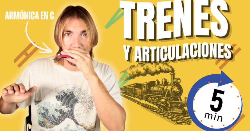TRENES ARMONICA EN DO FACIL ARTICULACIONES BLUES